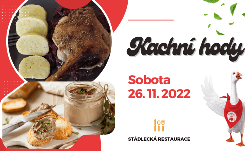 Kachní hody ve Stádlecké restauraci 2022
